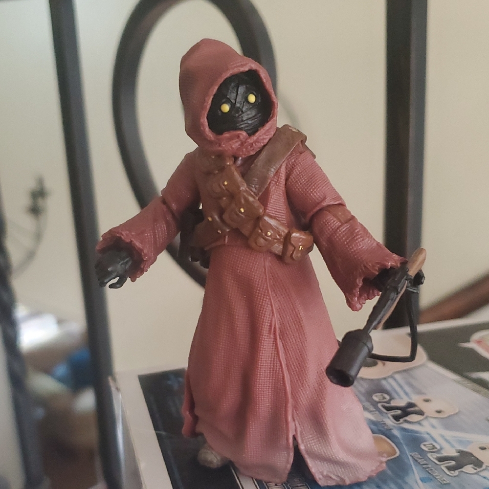 Hooded Figure with Crossbow Accessory